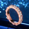 2017 وصول جديد من أعلى البيع المجوهرات الفاخرة 925 الجنيه الاسترليني Silverrose Gold Party Party Wedding CZ Diamond Band Ring Gift1999540