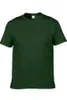 Unisex teamwear plain tee korta ärmar t-shirt män kvinnor barn casual plus size sommar solid bomull runda nacke tee-skjortor kort ärm multicolor hel 274