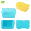 10 pcs/Lot carré Silicone Muffin tasses gâteau outils Silicone gâteau moule Cupcake doublures savon moule, dandys