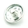 Fashion Noosa 18mm Snap Buttons Charms 2 Color Flower Ginger Clasps Interchangeable DIY Jewelry Accessories NKC0043