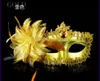 Silver New Masquerade Ball Fancy Dress Party Prom Eyemask Feathers Hallowmas Venetian Mask Bankett för Lady Girls Kvinna Födelsedag