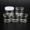 Livsmedelsklass 6ml Non stick Glass Concentrate Container Tom Flaskvax DAB Tjock Olja VS 5 ml Jar