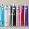 100 % Original Toppkvalitet EVOD ego C Twist 510 Batteri micro USB Passthrough Charge vaporizer eCigarett e cigg vv Batterier