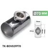 70MM 2.75 "RS الألومنيوم TURBO PIPE / PIPING FLANGE ADAPTER FOR GREDDY / S نوع BOV TK-BOV02FP70