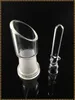 Hookahs Factory wholesale 14.5mm female dome and glass nail set use for oil rig wapter pipe bong jiont