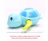 Cute Cartoon Animal Baby Bad Speelgoed Zwemmen Schildpad Wound-Up Chain Clockwork Kids Classic Toy Kinderen Gift Plastic Speelgoed