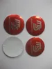 4Pcs Red 57mm MS MazdaSpeed Aluminum Alloy Car Wheel Center Hub Caps Sticker Emblem