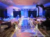 Lot başına 25 M 1 m geniş Gümüş Plastik Ayna Halı koşucu koridor moda düğün Centerpieces dekor malzemeleri için DHL teslimat