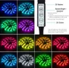 DIY 5050 RGB LED Şerit Su Geçirmez DC 5 V USB LED Şeritler Esnek Bant 1 M 2 M 3 M 4 M 5 M TV Arka Plan Için Uzaktan ekleyin