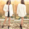 Womens Cardigan Cashmere Kleding 2015 Dames Herfst / Winter Nieuwste Mode Warm Lange Mouwen Cashmere Cardigan Jasjack Jassen Plus Size Coat