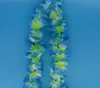 Ljus LED Glöd Hawaii Party Flower Lei Necklace Garland Wreath Decor Party 10-Leds Jul Nyår