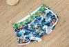 Hommes Slip Boxer Shorts Sexy 3D Coton Floral Impression Polyester Sous-Vêtements Homme Homme Mode Underpant Culotte Confortable