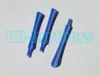 90mm gekerfd blauw plastic Trident PRY-tool, nieuwsgierige gereedschappen Crowbar Openingstools open shell reparatie tool voor mobiele telefoon groothandel 1000pcs / lot