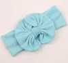 10 pz New Cotton blend Baby Headwrap capelli della ragazza Big Bow Bunny Ears fascia per la testa Strech Knot Fascia Moda Hairband FD6542