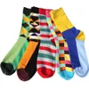 Free Shipping combed cotton brand men socks,colorful dress socks (5 pairs / lot ) no gift box