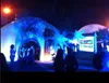 8 m verlichting opblaasbare tent met licht voor partij en promotie show