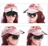 Ny ankomst Polariserad hatt Visor Sportklipp Cap Clip-on Solglasögon för fiske / cykling / Fotvandring / Golf / Ski Svart / Brun Gratis frakt