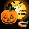 10 stycke halloween papper pumpa lykta dekoration pumpa spindel spökfladder papper lykta