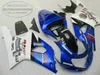 鈴木GSXR1000 K2 2000 2001 2002ブルーホワイトブラックGSX-R1000 00 01 02プラスチックフェアリングキットYR15用ABSオートバイのフェアリングセット