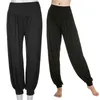 Atacado-Mulheres Harem Comfy Loose Longo Calças de Dança do Ventre Casual Calças Largas frete grátis