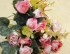 European Style Rose Silk Rose Flower Hem Room Decoration Good Quality Billiga Pris Konstgjorda Blommor Partihandel