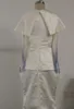Aamazing Promi -Kleider Stickerei mit Quasten mit Schlitzabschlusskleidern mit abnehmbarem Schulter Cape 2019 Myria4198658
