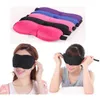 Portable 3D Eye Sleeping Maska bawełniana opaska Miękkie oko Shade Napadu Światowe Śledzenie Sleeping Rest Vision Care 5 kolorów