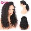 130% плотность Волна Волна Полный кружевной парики волос для чернокожих женщин предварительно сорванные бразильские девственные волосы отбеленные узлы