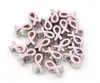 Newest DIY Jewelry Findings Beads Metals Big Hole Beads Eurpean Beads Breast Cancer Awareness Beads Breast Cancer Pink Ribbon Beads