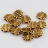 250 sztuk Antique Gold Cynk Alloy Gear Wheel Paciorz Koraliki 8x10mm dla biżuterii Making Bransoletka Naszyjnik DIY Akcesoria