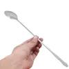 Stainless Steel Long Handle Iced Tea Spoon Coffee Spoon Set Cold Drink Fruit Juice Spoon Long Ice Scoop Mixing71638277021664