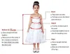 A-line Jewel Dantel Çiçek Kız Elbise Kanat Kat Uzunluk Tül Kız Doğum Günü Partisi Noel Prenses Elbiseler Çocuk Kız Parti Elbiseler