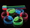 720 pcs/lot livraison gratuite 24*1.5 cm Led clignotant Bracelets multicolore bracelet clignotant bracelet pour fournitures de fête de mariage