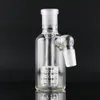 Ash Catcher for Hookahs 45 Derece Duş Başlıklı Percolator 14mm Cam Bong Kalın Açık Keseleme