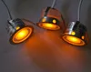 전체 7 가지 LED 데크 램프 키트 미니 LED 단계 조명 스테인리스 스틸 LED Plinth Lamp 03W 에너지 절약 밝은 LI8269058