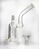 Best Glass Water Smoking Pipe Bongs Diffusion Pump Bubbler Pipe 20cm Height Joint size 14.4mm