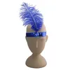 Wholesale-moda penas headband flapper charleston vestido cocar fantasia