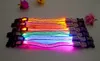 Chegada nova colar de design colorido da listra Pet Dog Segurança LED Collar LED Light up Piscando