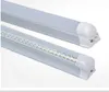 Integrated T8 Led Tube Light Double row Sides 4ft 5ft 6ft 8ft Cooler Lighting Led Lights Tubes AC 85-265V With All accessories