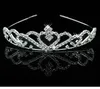 Günstige Tiara-Stile, 8 Kristalle und Perlen, Perlen-Brautkopf-Accessoires 2016, formelles Event, Haarschmuck, kostenloser Versand, Strasssteine