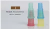 Nargile Ağızlık 100 Kapsül Çevre Koruma için Sıcak Plastik Mini Nargile Aksesuarları Tek Kullanımlık Sigara Tutucu