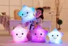 Coloré LED Flash Light cinq étoiles Poupée Animaux En Peluche Jouets En Peluche Taille 40cm éclairage Cadeau Enfants Cadeau De Noël En Peluche En Peluche jouet