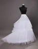 الطبقات tulle 3 hoops petticoat crinoline لفساتين الزفاف مع حجم قطار فساتين الزفاف تحت petticip slip201j