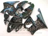 تخصيص مجموعات bodykits المجانية لـ fairings هوندا CBR900RR 1998 1999 لهب أسود CBR919 98 99 CBR900 RR ABS fairing kit QD19