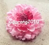 100pcs sztuczne głowice kwiatowe z pinem 11 cm/4.33 "20 kolorów tkanina Rose Camellia kwiat głowica na przyjęcie fryzury