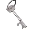 Portable Key Shaped Bottle Opener Ring Keyring Chain Beer Soda Openers Bronze Wedding Favors Gift Metal Bar Tools