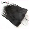 Brasileiro Peruano Malásio Indiano Virgem Humano Weave 3 Pacotes com 13x4 Lace Frontal Feches Cutícula Alinhado Remy Hair