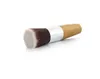 Makeup Brushes Make up EDM foundation make-up tool bamboo Advanced Nylon Wool wooden Handle flat round Head Brush