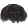 Coda di cavallo Capelli umani peruviani Coda di cavallo Afro crespo riccio 4B 4C Coda di cavallo 120g Equiseto umano CAPELLI umani vergini non trasformati VMAE