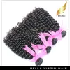 Mogolian extension de cheveux bouclés 3 pc lot trames de cheveux humains 8 30 faisceaux de cheveux produit couleur naturelle bellahair